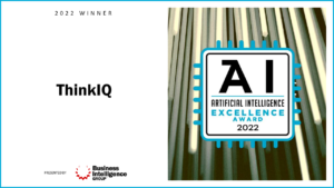 ThinkIQ wins Business Intelligence Group AI Excellence Award