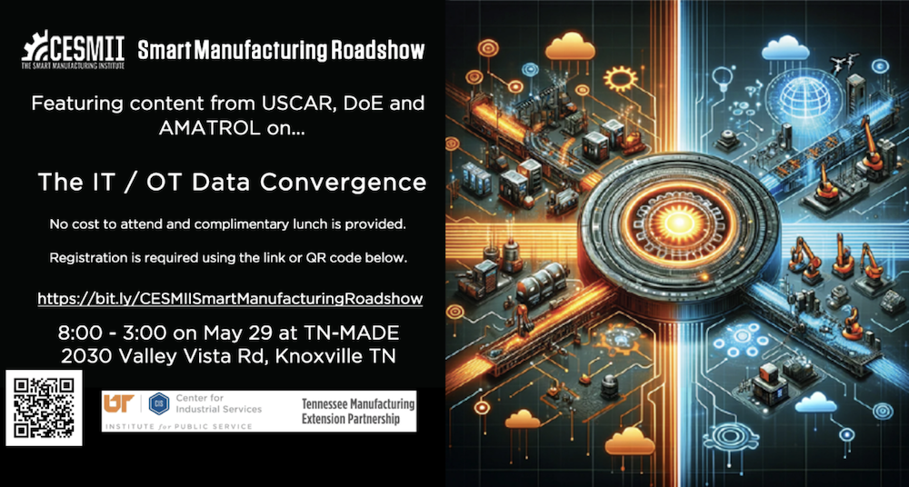 Smart Manufacturing Showcase – Knoxville, TN May 29